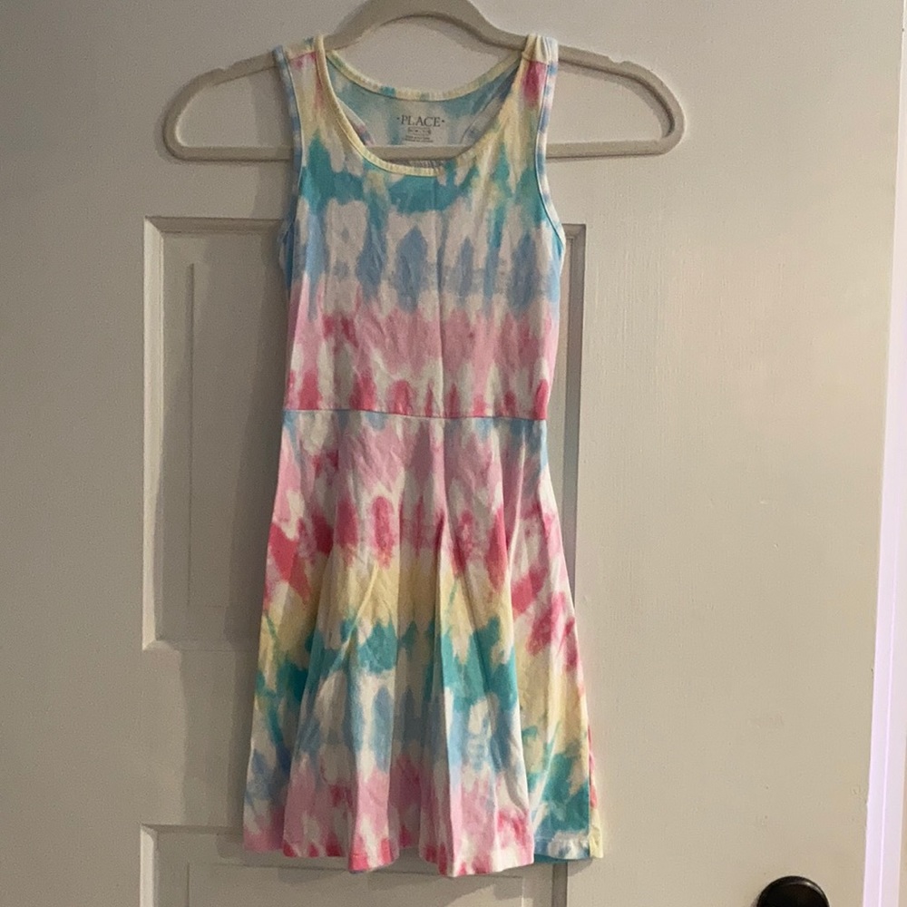 Girls tie dye sundress